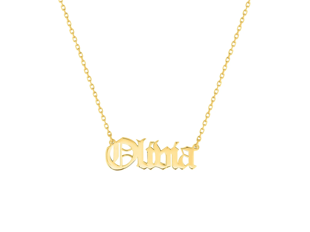 Old english 2025 name chain