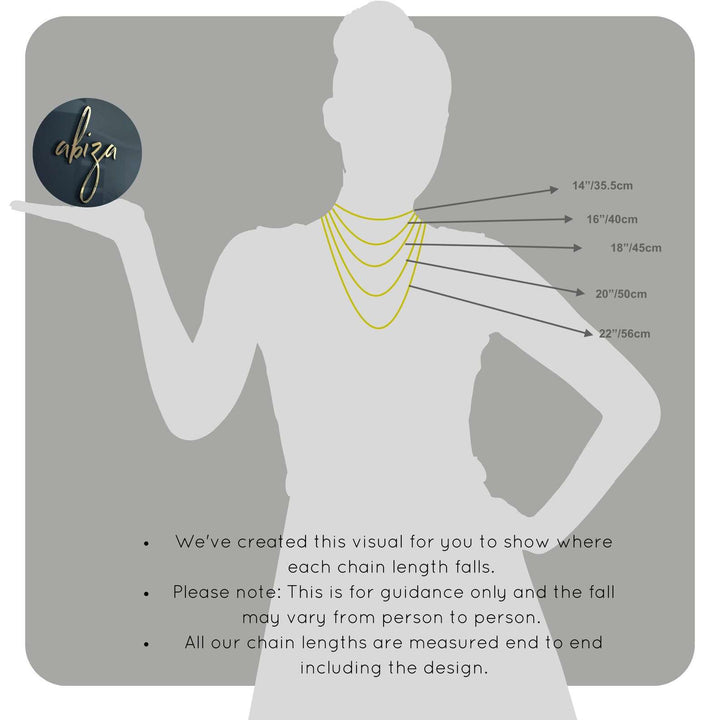 necklace size guide