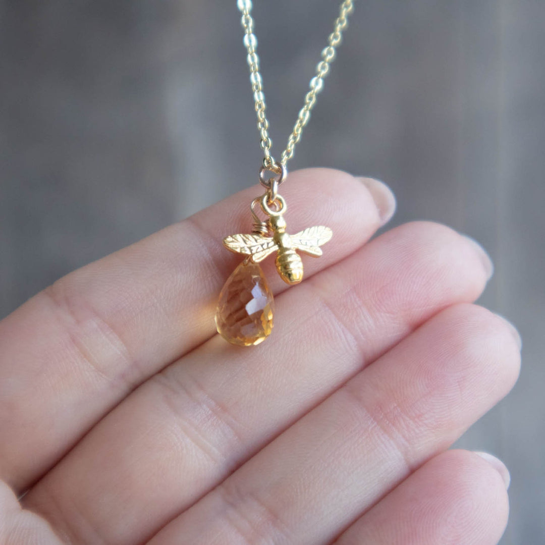 Bumble Bee Necklace