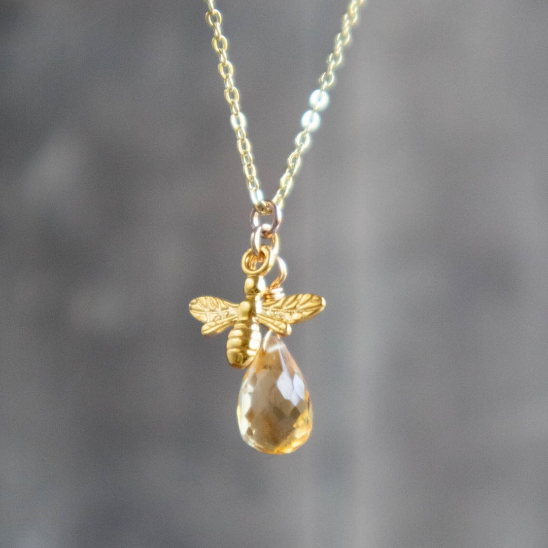 Bumble Bee Necklace