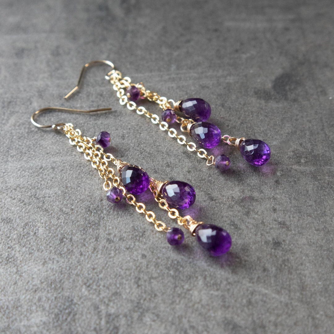 Amethyst Earrings