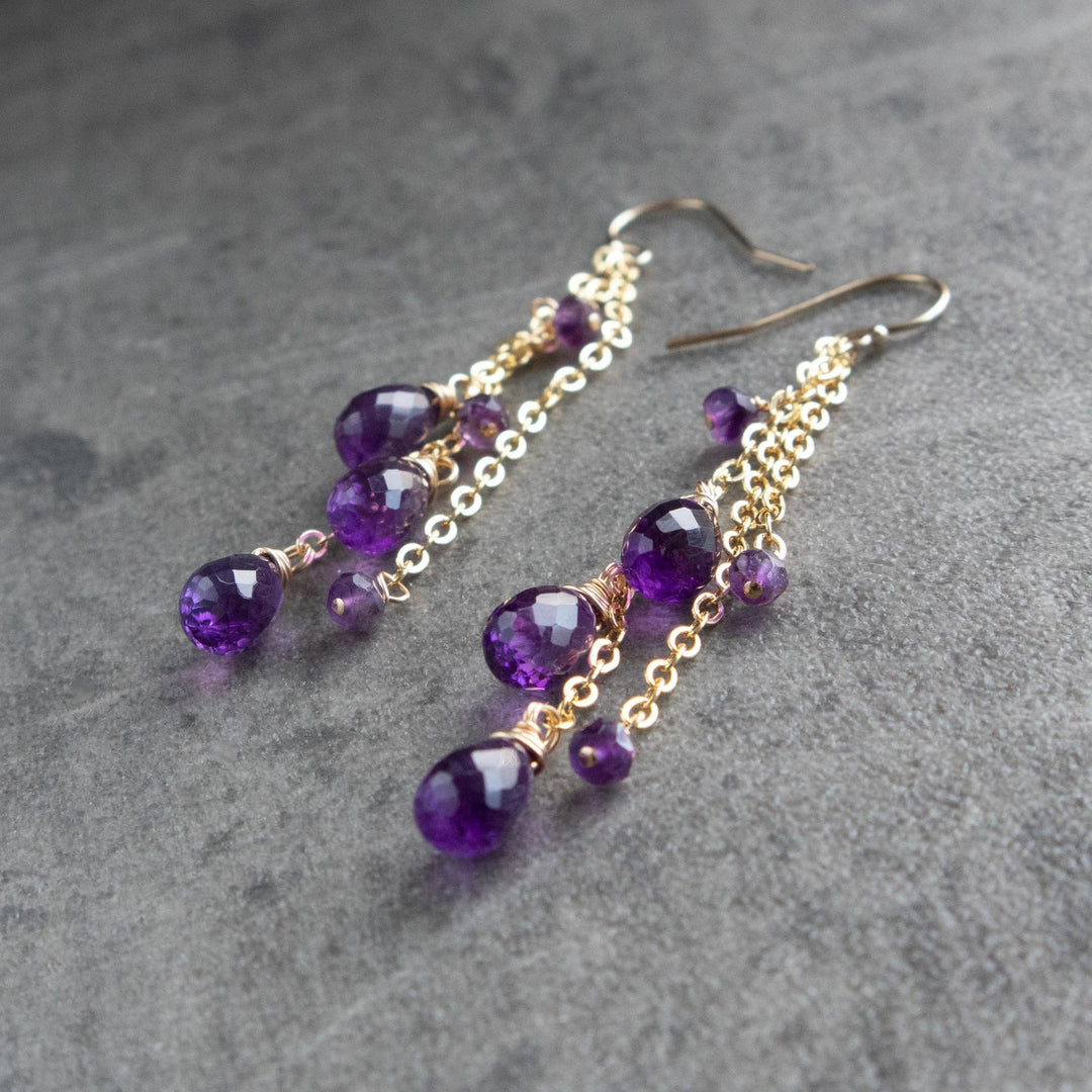 Amethyst Earrings