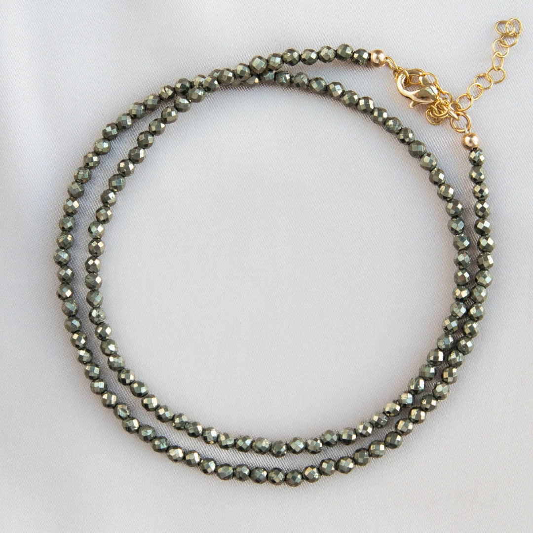 Pyrite Choker Necklace