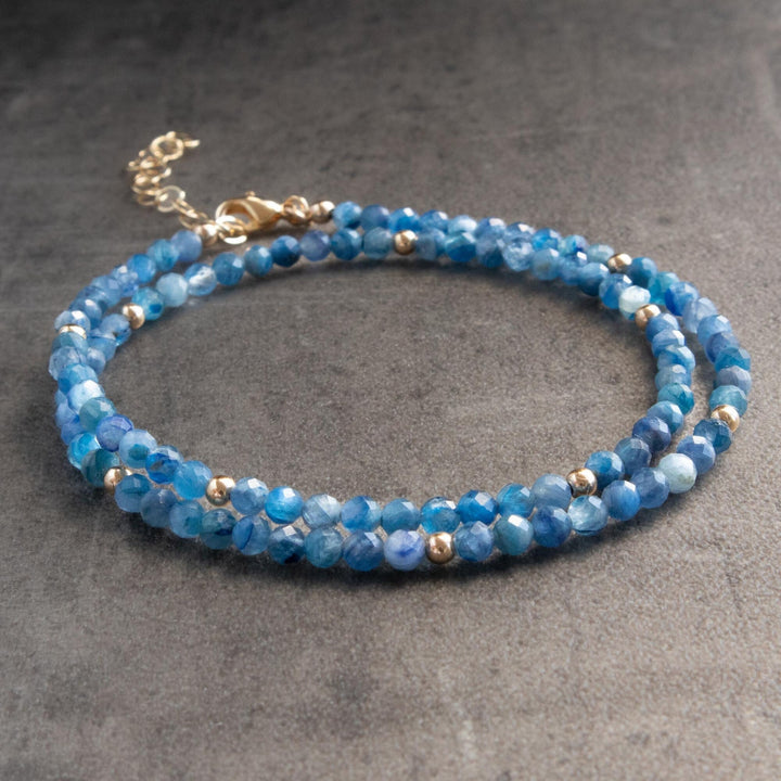 Kyanite Bead Necklace