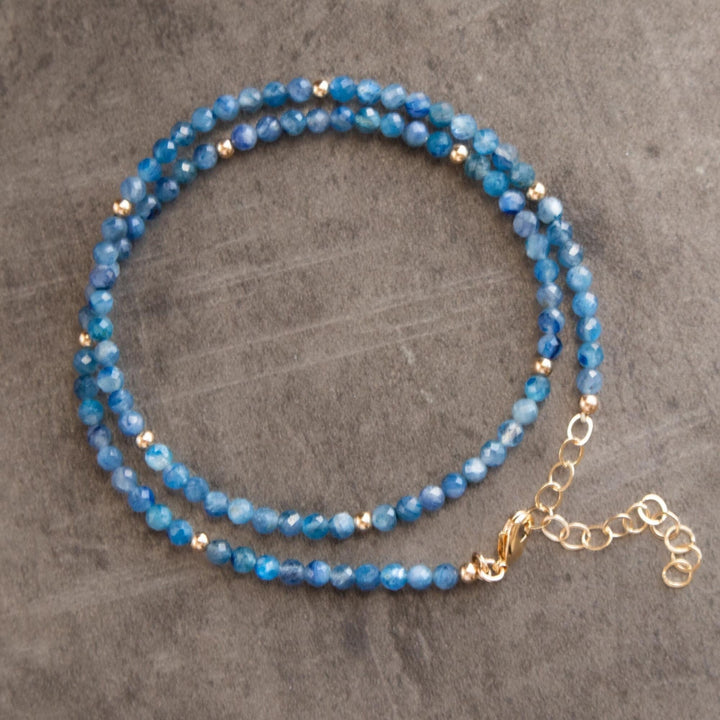 Blue Bead Necklace