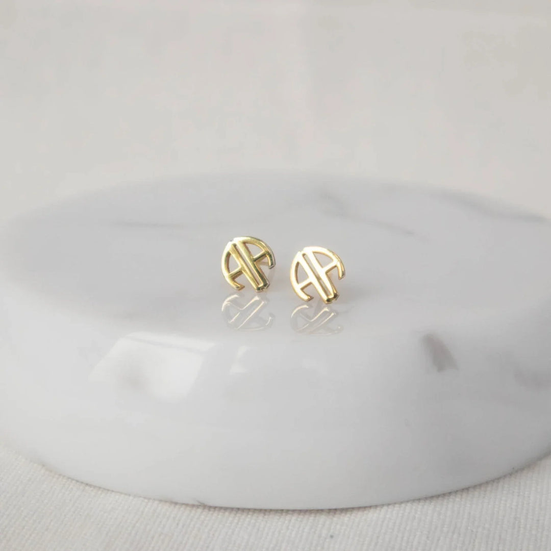 Monogram Earrings