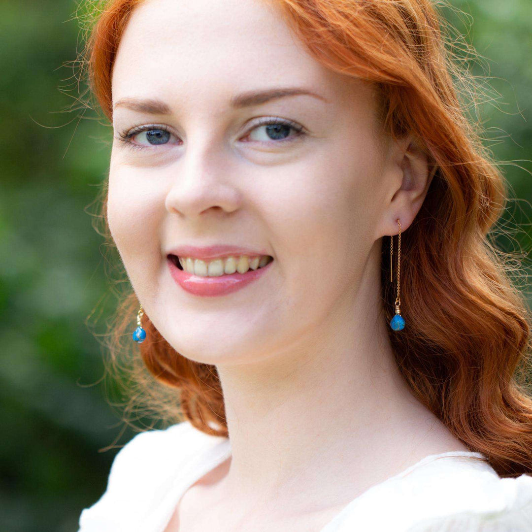 Earrings with Turquoise