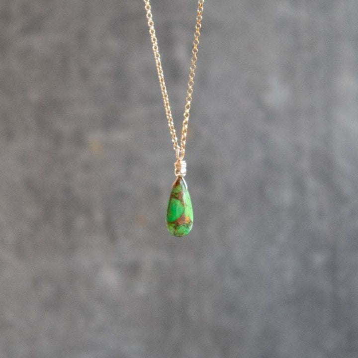 Green Turquoise Necklace