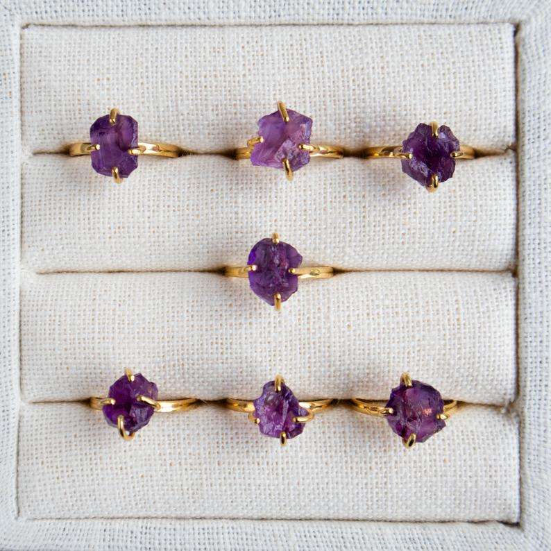 Amethyst Rings