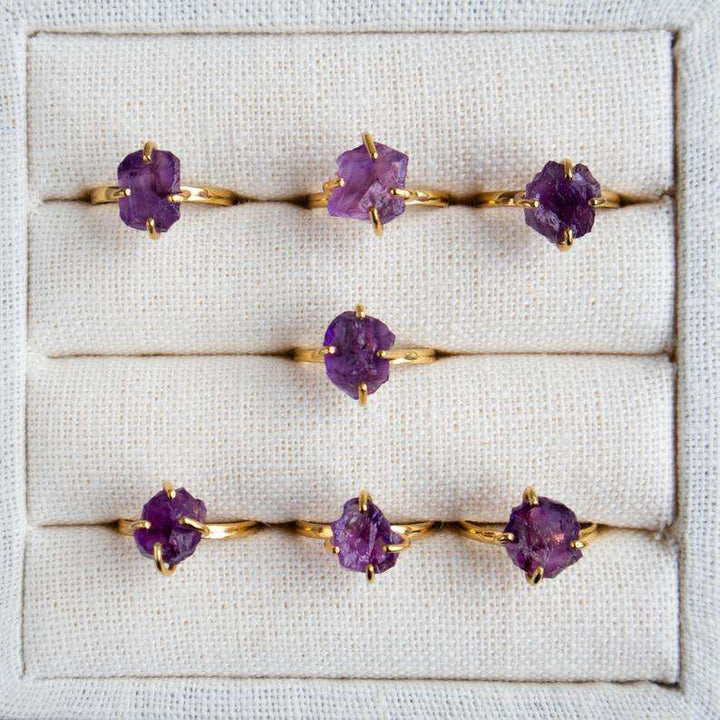 Amethyst Rings