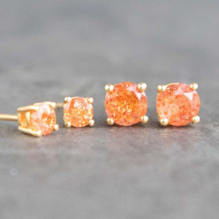 Sunstone Earrings