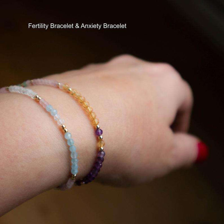 Fertility Bracelet and Anxiety Bracelet