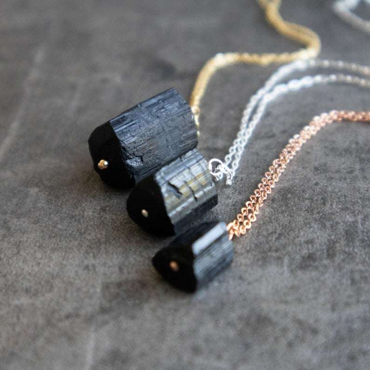 Black Tourmaline Necklace UK