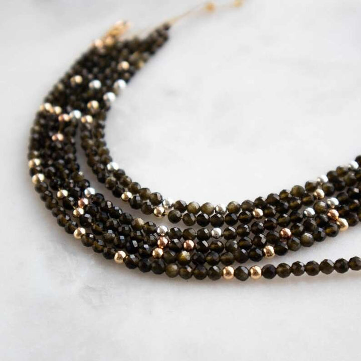 Bracelet Obsidian 