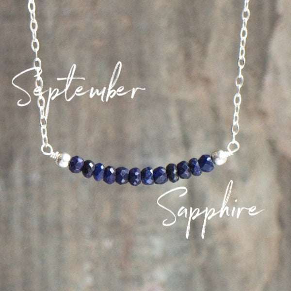 Blue Sapphire Necklace