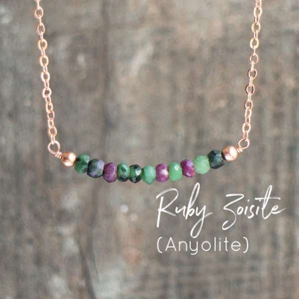 Ruby-Zoisite-Necklace