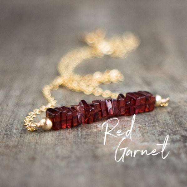 Red Garnet Necklace