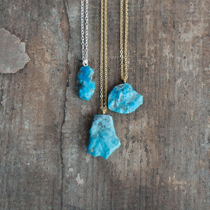 Raw Turquoise Necklace