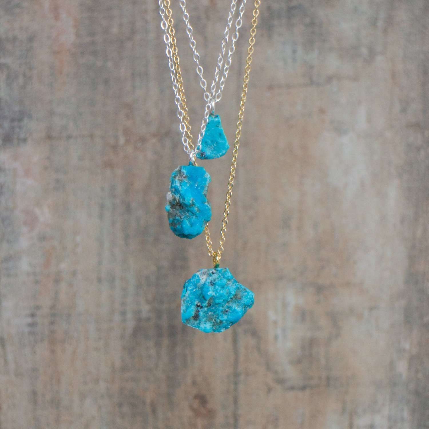 Turquoise stone necklaces cheap