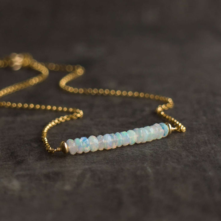 White Opal Necklace