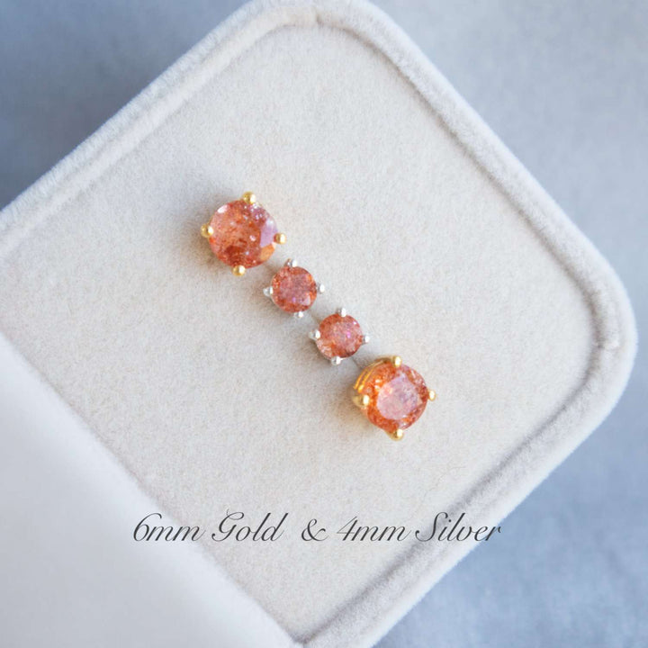 Sunstone Earrings