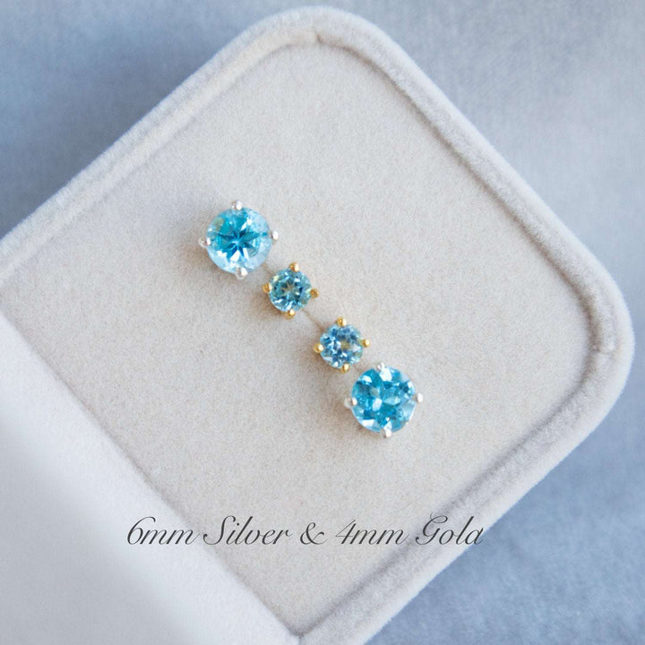 Blue Topaz Earring