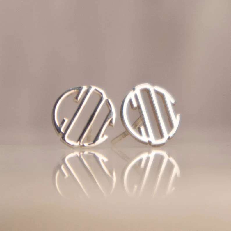 Monogram Earrings