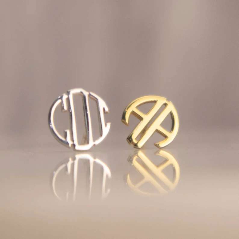 Monogram Earrings