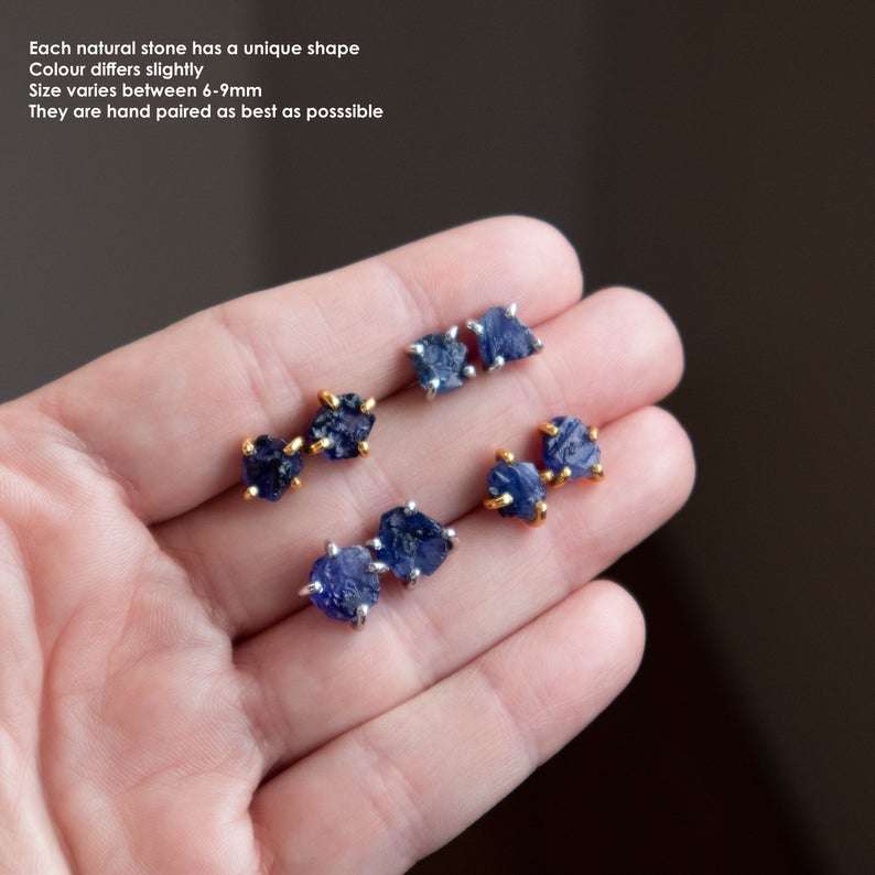 Sapphire Stud Earrings