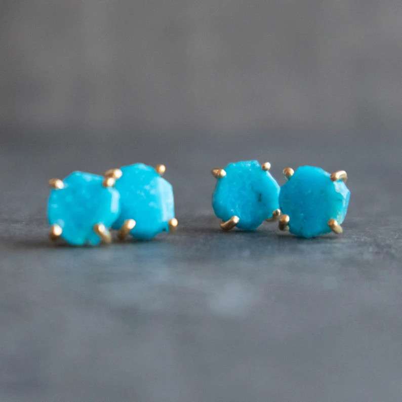 Turquoise Earrings Studs