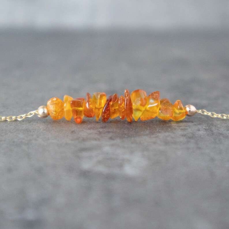 Raw Amber Necklace