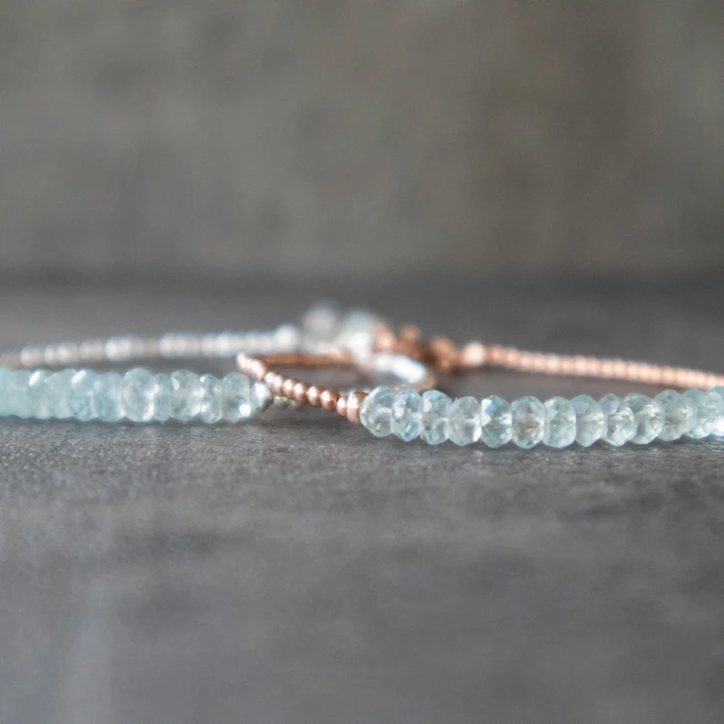 Aquamarine Bracelets