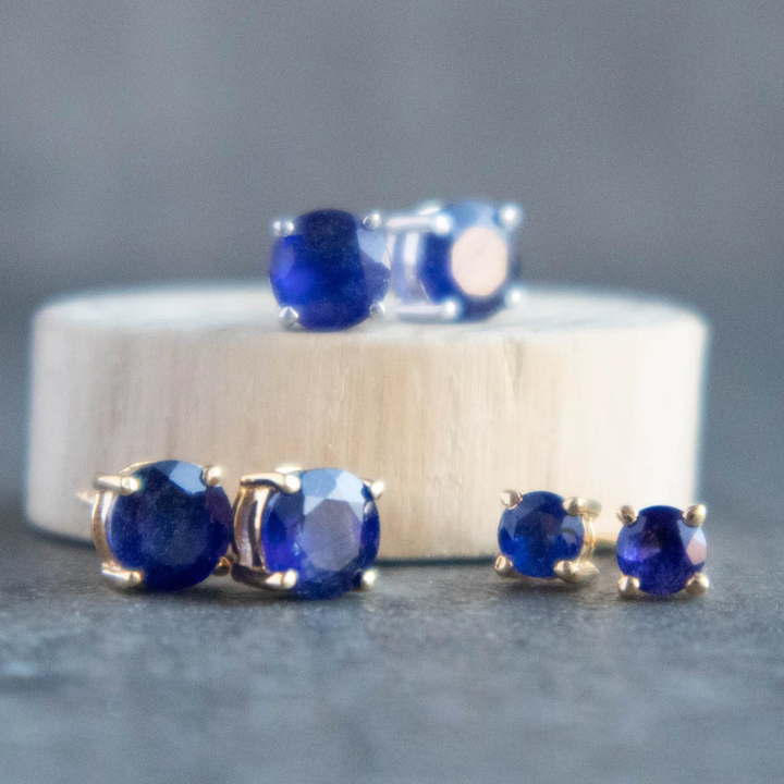 Sapphire Stud Earrings