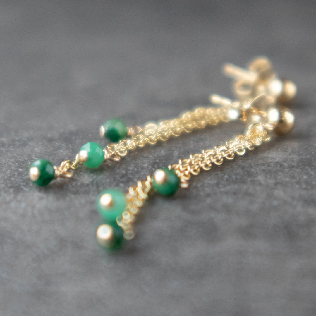 jade earrings